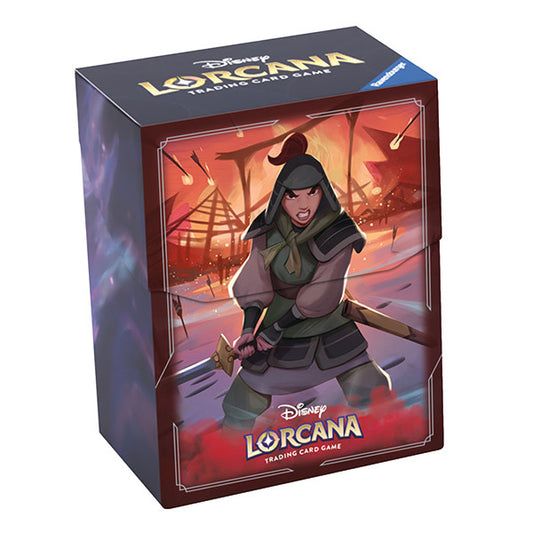 Disney Lorcana: Rise of the Floodborn - Deck Box - Mulan