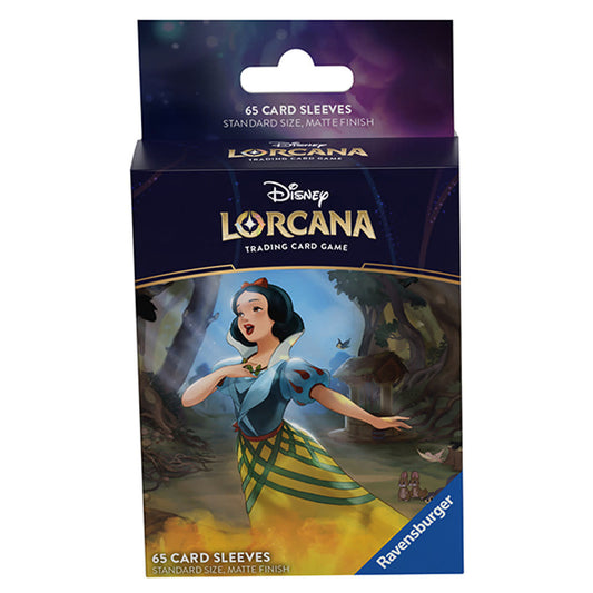 Disney Lorcana TCG: Ursulas Return - Card Sleeves - Snow White (65 ct.)