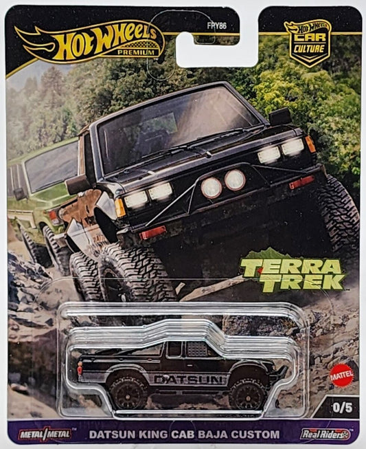 Hot Wheels Premium 2024 Car Culture Terra Trek Datsun King Cab Baja Custom CHASE