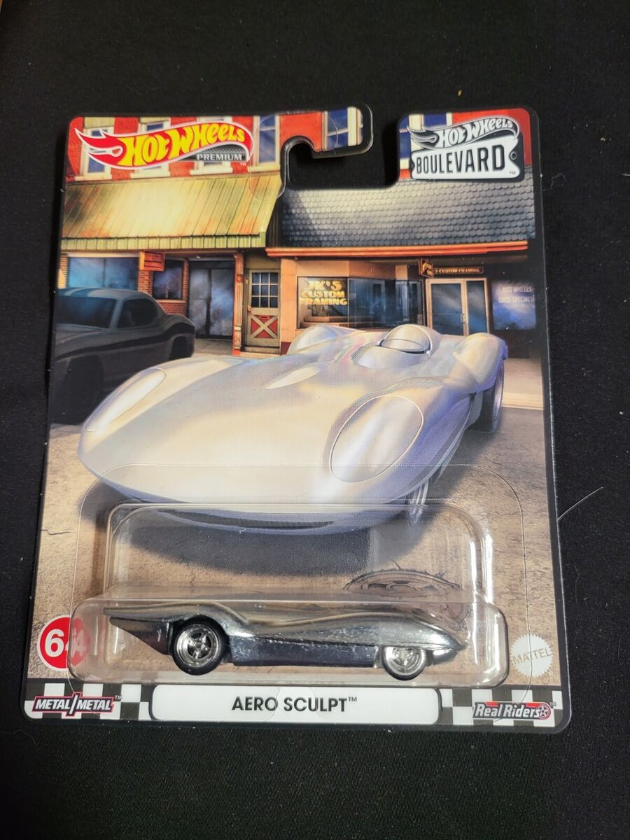 Hot Wheels Premium Aero Sculpt HW Boulevard 2022 #64 Real Riders