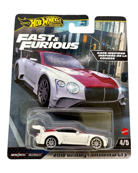 Hot Wheels Fast and Furious 2024 Mix 4 - 2018 Bentley Continental GT3