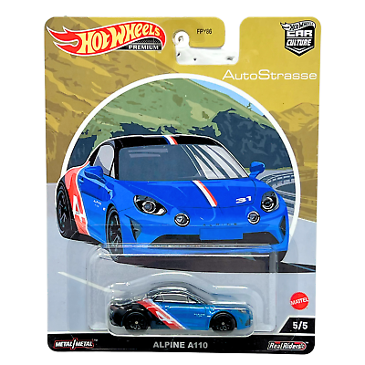 Hot Wheels Premium Alpine A110 1/64 scale