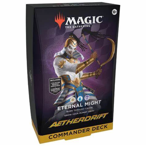 Magic: The Gathering Aetherdrift Commander Deck Eternal Might