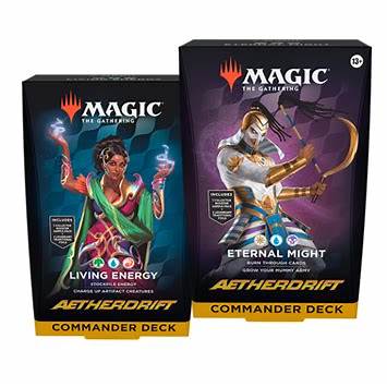 Magic: The Gathering Aetherdrift Commander Deck Living Energy