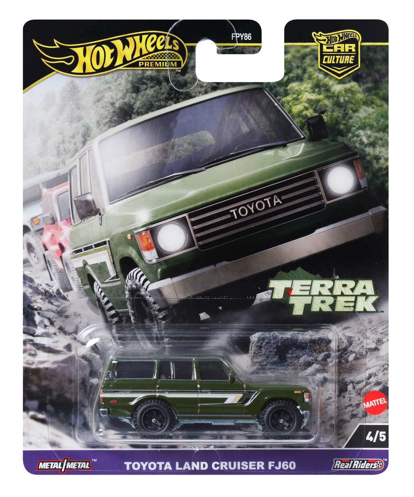 Hot Wheels Car Culture 2024 Mix 3 - Toyota Land cruiser FJ60